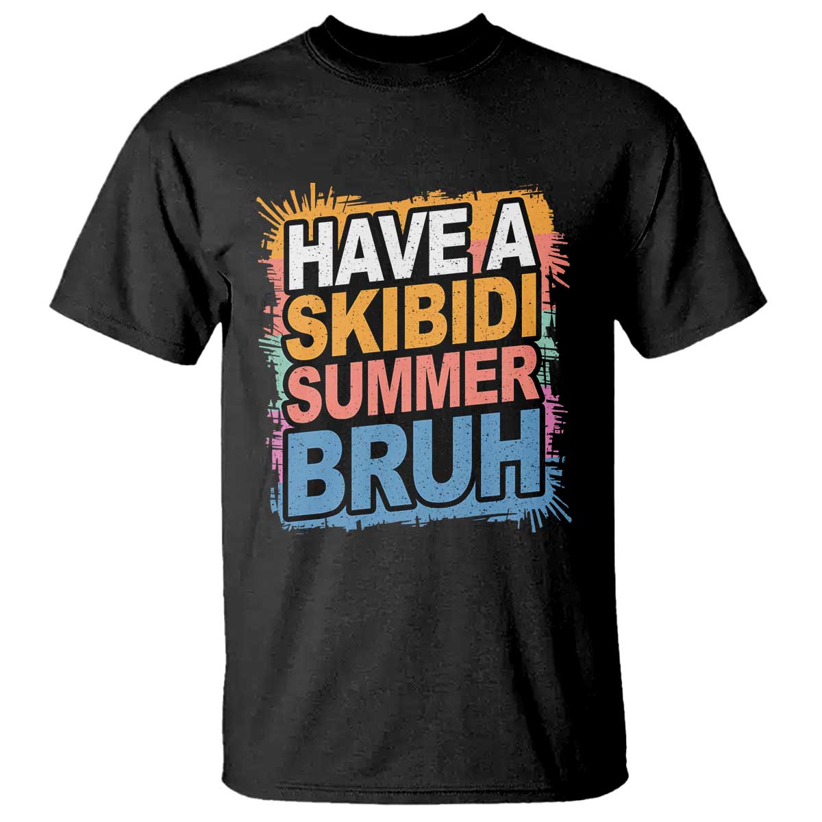 Funny Have A Skibidi Summer Bruh T Shirt Teacher Student Last Day of School