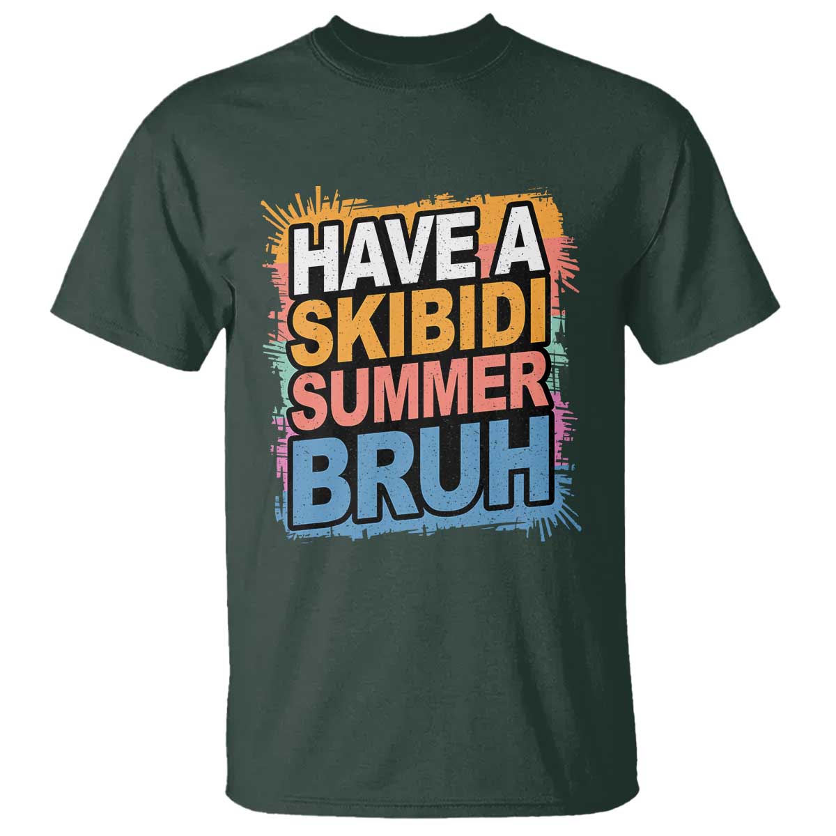 Funny Have A Skibidi Summer Bruh T Shirt Teacher Student Last Day of School