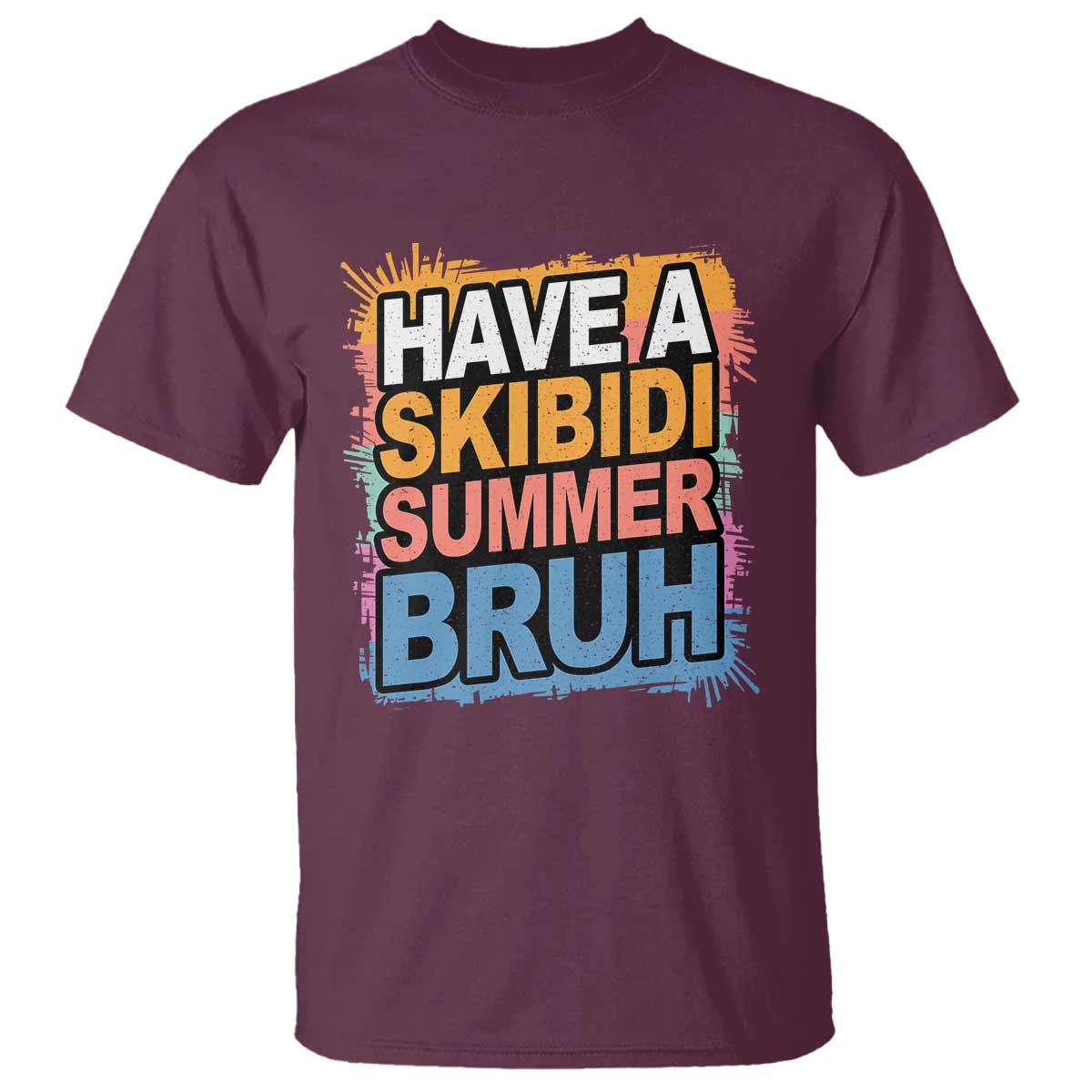 Funny Have A Skibidi Summer Bruh T Shirt Teacher Student Last Day of School