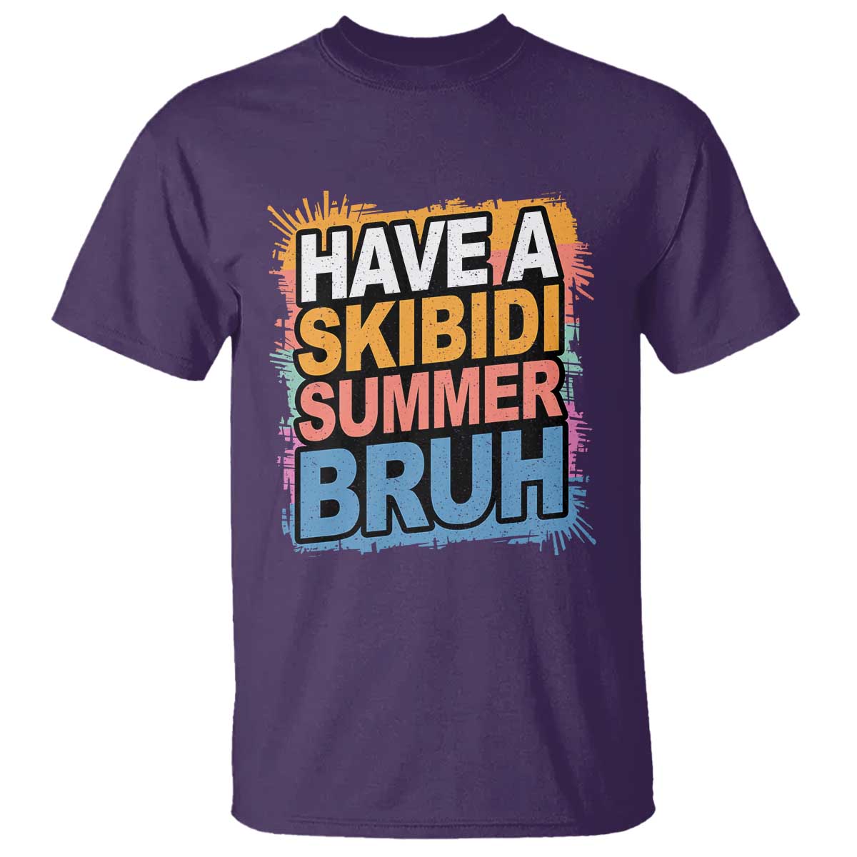 Funny Have A Skibidi Summer Bruh T Shirt Teacher Student Last Day of School