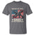 Funny Guns Don't Kill People Dads With Pretty Daughters Do T Shirt Girl Dad Vintage American Flag