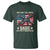 Funny Guns Don't Kill People Dads With Pretty Daughters Do T Shirt Girl Dad Vintage American Flag