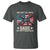 Funny Guns Don't Kill People Dads With Pretty Daughters Do T Shirt Girl Dad Vintage American Flag
