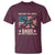 Funny Guns Don't Kill People Dads With Pretty Daughters Do T Shirt Girl Dad Vintage American Flag