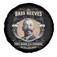 Bass Reeves First Black US Marshal And Real Lone Ranger Spare Tire Cover African American Cowboy