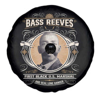 Bass Reeves First Black US Marshal And Real Lone Ranger Spare Tire Cover African American Cowboy