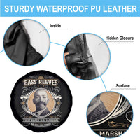 Bass Reeves First Black US Marshal And Real Lone Ranger Spare Tire Cover African American Cowboy