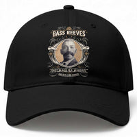 Bass Reeves First Black US Marshal And Real Lone Ranger Baseball Cap African American Cowboy