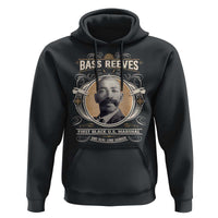 Bass Reeves First Black US Marshal And Real Lone Ranger Hoodie African American Cowboy