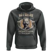 Bass Reeves First Black US Marshal And Real Lone Ranger Hoodie African American Cowboy
