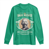 Bass Reeves First Black US Marshal And Real Lone Ranger Long Sleeve Shirt African American Cowboy