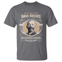 Bass Reeves First Black US Marshal And Real Lone Ranger T Shirt African American Cowboy