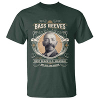 Bass Reeves First Black US Marshal And Real Lone Ranger T Shirt African American Cowboy
