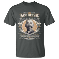 Bass Reeves First Black US Marshal And Real Lone Ranger T Shirt African American Cowboy