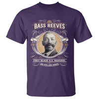 Bass Reeves First Black US Marshal And Real Lone Ranger T Shirt African American Cowboy