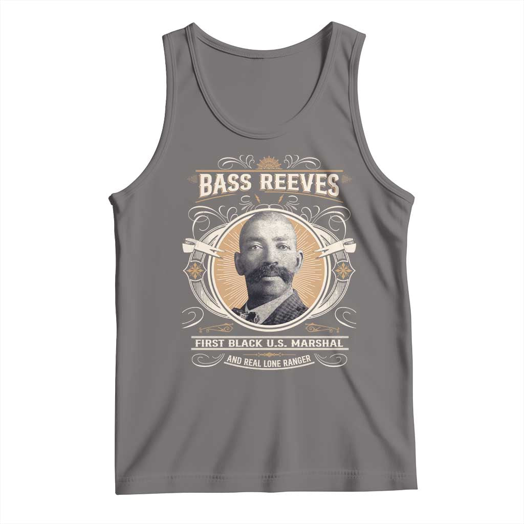 Bass Reeves First Black US Marshal And Real Lone Ranger Tank Top African American Cowboy