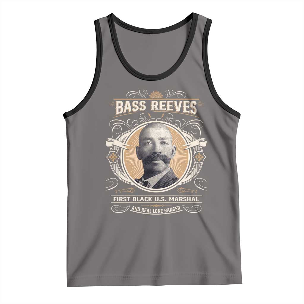 Bass Reeves First Black US Marshal And Real Lone Ranger Tank Top African American Cowboy