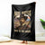 Bass Reeves True To The Badge Throw Blanket African American Cowboy Marshal Black History Month - Wonder Print Shop
