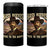 Bass Reeves True To The Badge 4 in 1 Can Cooler Tumbler African American Cowboy Marshal Black History Month
