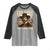 Bass Reeves True To The Badge Raglan Shirt African American Cowboy Marshal Black History Month