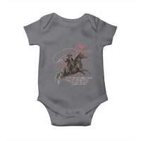 Bass Reeves Baby Onesie African American Cowboy Marshal Black History Month TS11