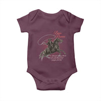 Bass Reeves Baby Onesie African American Cowboy Marshal Black History Month TS11
