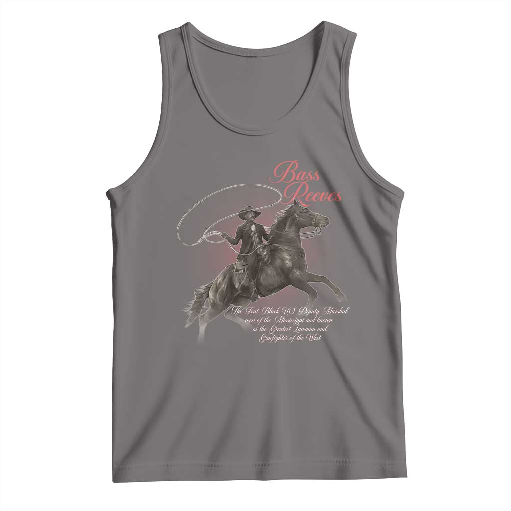 Bass Reeves Tank Top African American Cowboy Marshal Black History Month TS11