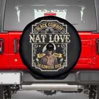 Black Cowboy Nat Love Spare Tire Cover Deadwood Dick African American Cowboy