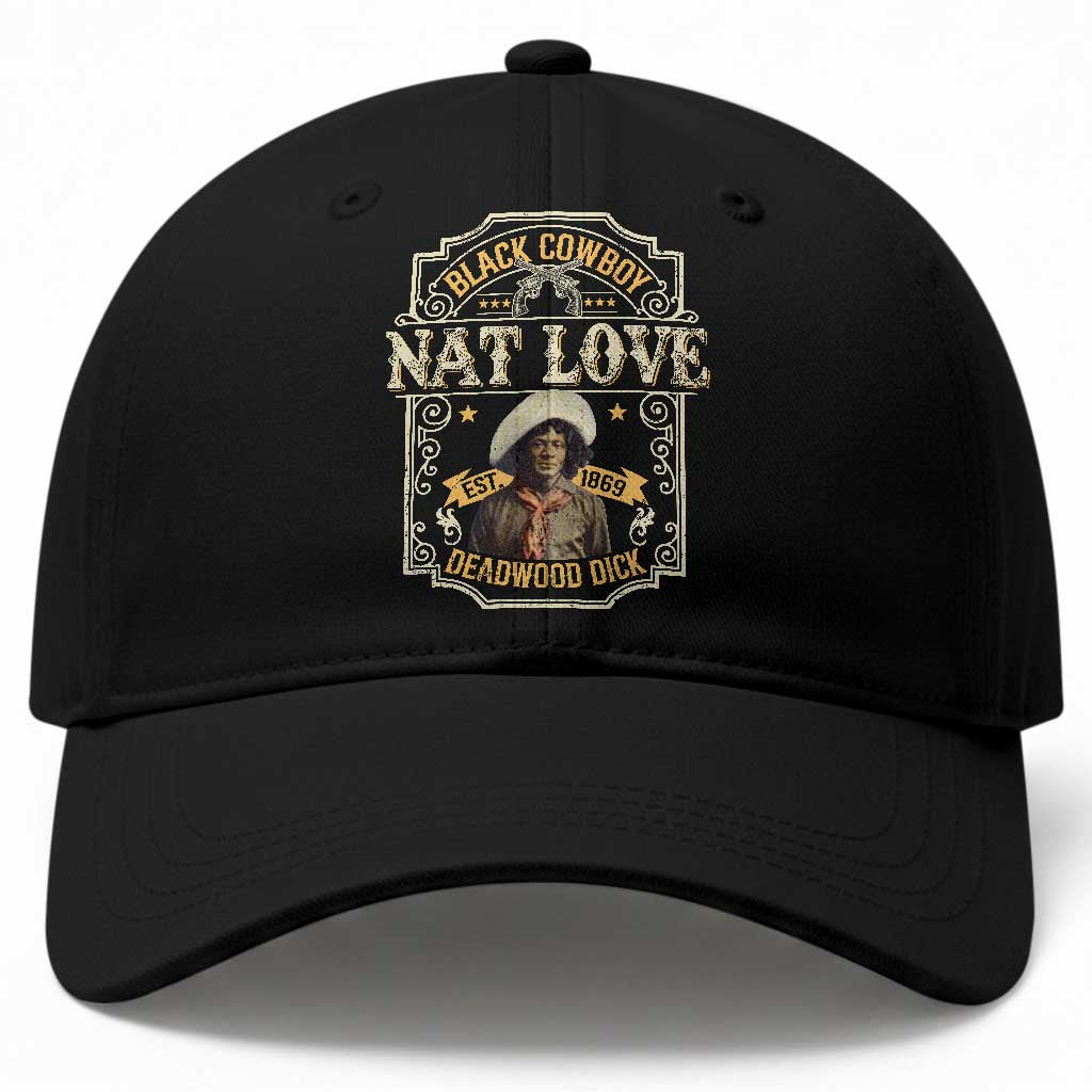 Black Cowboy Nat Love Baseball Cap Deadwood Dick African American Cowboy
