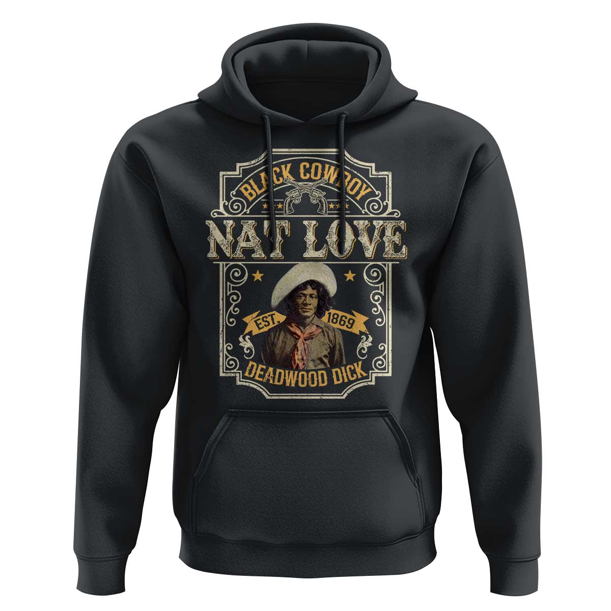 Black Cowboy Nat Love Hoodie Deadwood Dick African American Cowboy