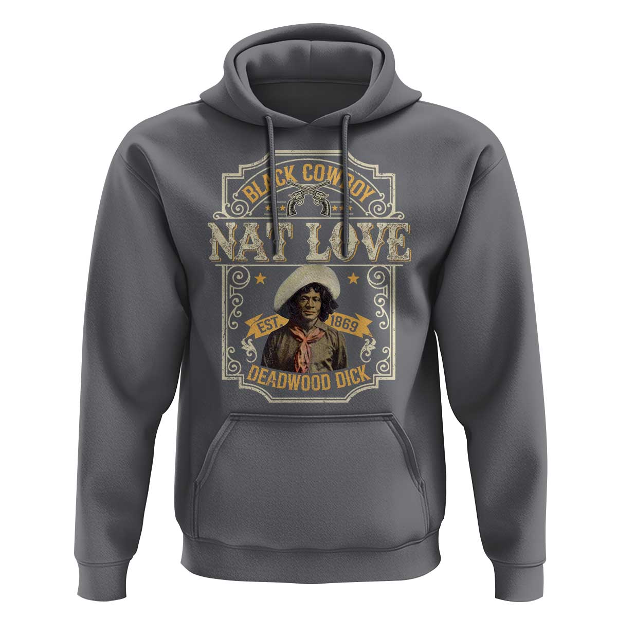 Black Cowboy Nat Love Hoodie Deadwood Dick African American Cowboy