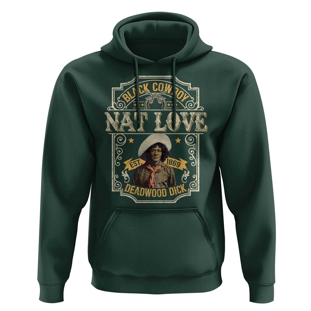Black Cowboy Nat Love Hoodie Deadwood Dick African American Cowboy