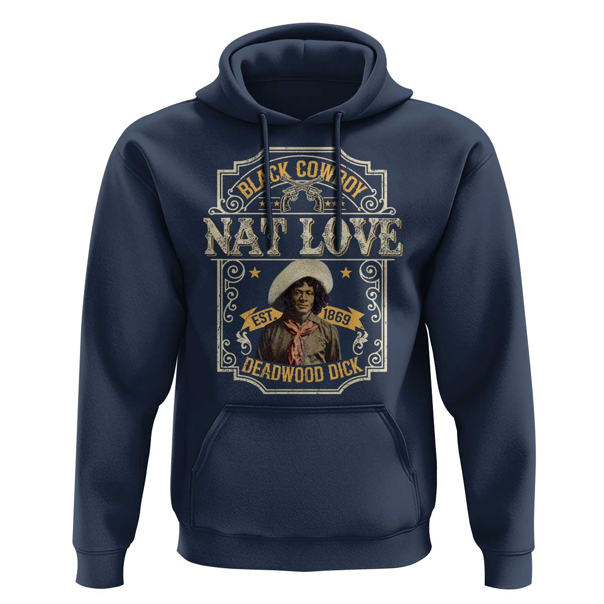 Black Cowboy Nat Love Hoodie Deadwood Dick African American Cowboy