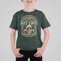 Black Cowboy Nat Love T Shirt For Kid Deadwood Dick African American Cowboy