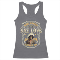Black Cowboy Nat Love Racerback Tank Top Deadwood Dick African American Cowboy