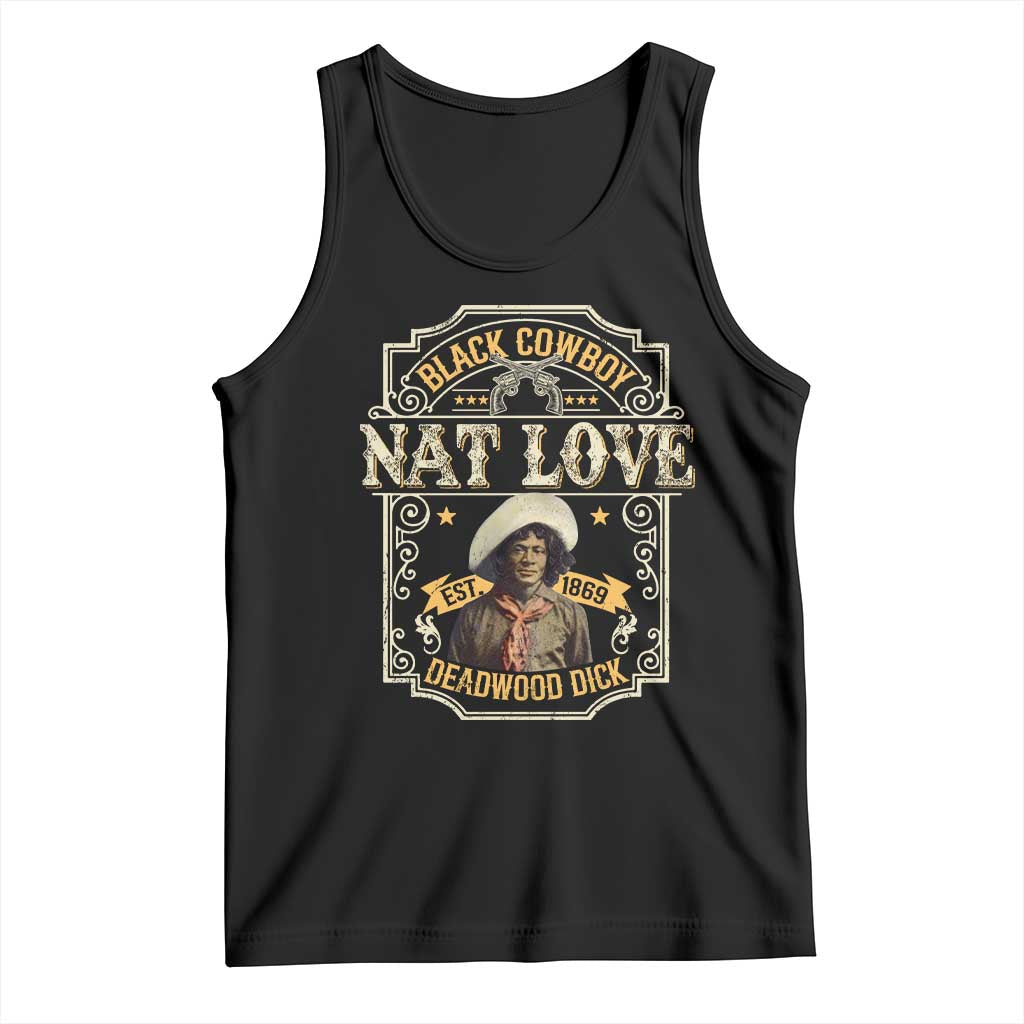 Black Cowboy Nat Love Tank Top Deadwood Dick African American Cowboy