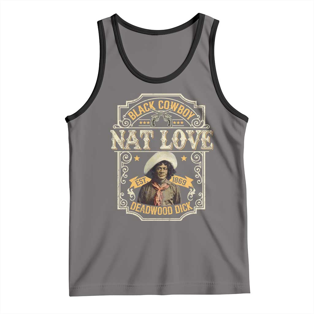 Black Cowboy Nat Love Tank Top Deadwood Dick African American Cowboy