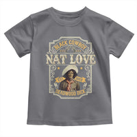 Black Cowboy Nat Love Toddler T Shirt Deadwood Dick African American Cowboy