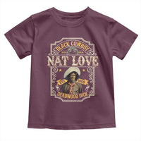Black Cowboy Nat Love Toddler T Shirt Deadwood Dick African American Cowboy