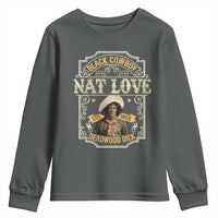 Black Cowboy Nat Love Youth Sweatshirt Deadwood Dick African American Cowboy