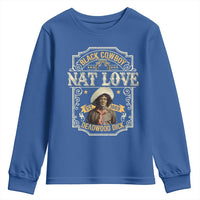 Black Cowboy Nat Love Youth Sweatshirt Deadwood Dick African American Cowboy