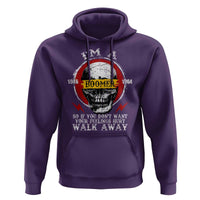 Funny I Am A Boomer Hoodie So If You Dont Want Your Feeling Hurt Walk Away Vintage Skull - Wonder Print Shop