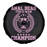 Funny #1 Anal Bead Tug O War Champion Spare Tire Cover Pink Adult Humor Cringe