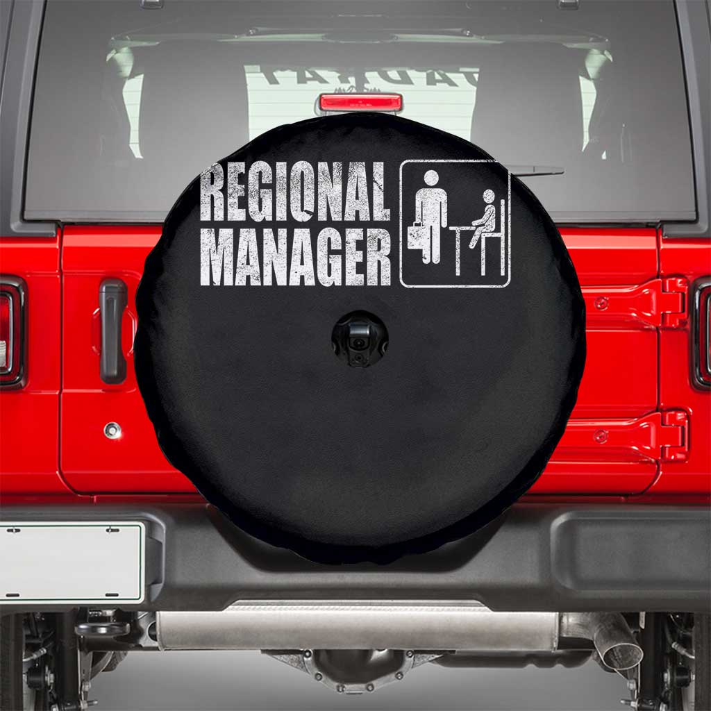 Regional Manager Spare Tire Cover Funny Dad Baby Matching