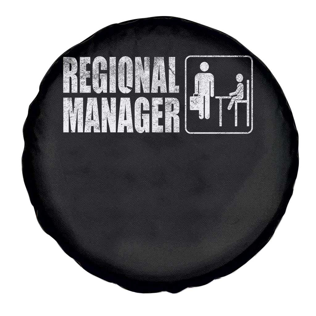 Regional Manager Spare Tire Cover Funny Dad Baby Matching