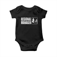 Regional Manager Baby Onesie Funny Dad Baby Matching