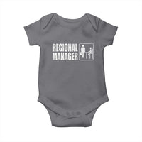 Regional Manager Baby Onesie Funny Dad Baby Matching