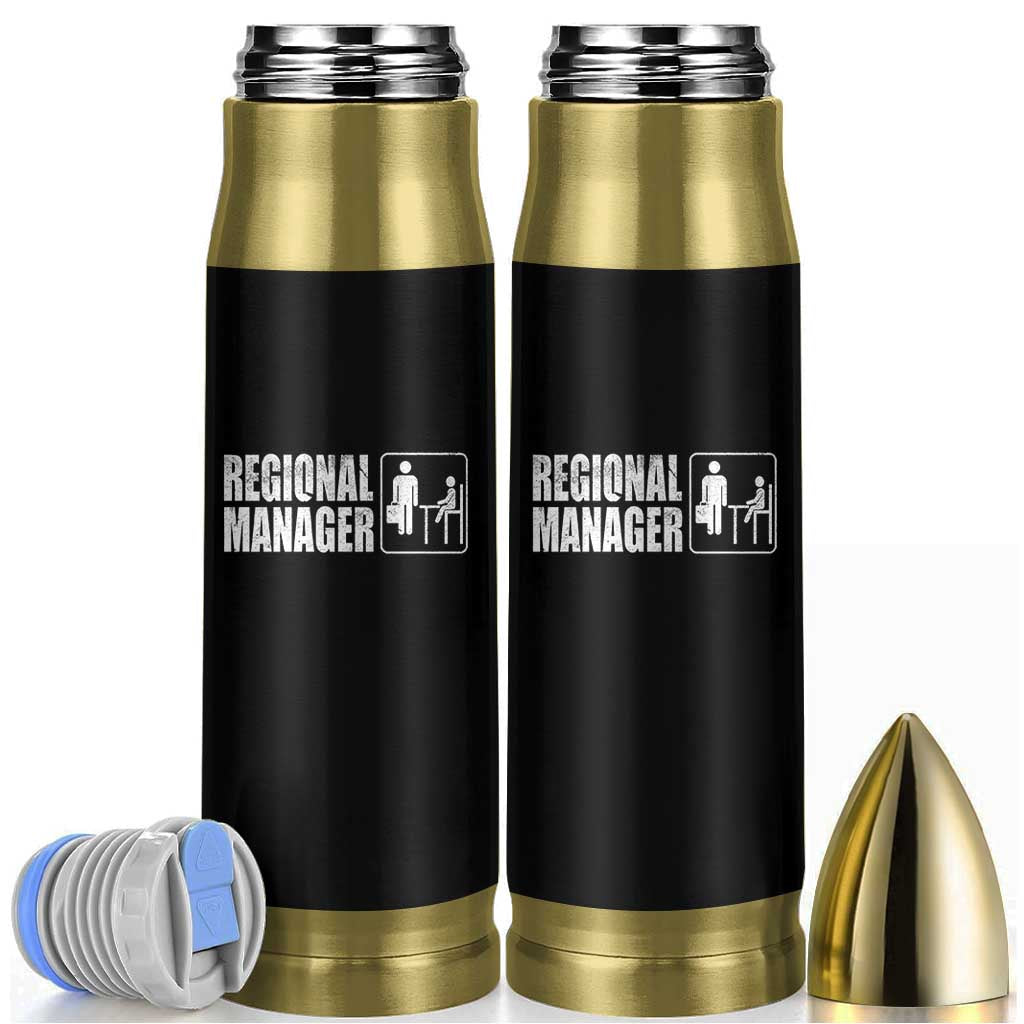 Regional Manager Bullet Tumbler Funny Dad Baby Matching