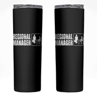 Regional Manager Skinny Tumbler Funny Dad Baby Matching