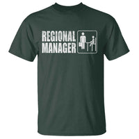 Regional Manager T Shirt Funny Dad Baby Matching